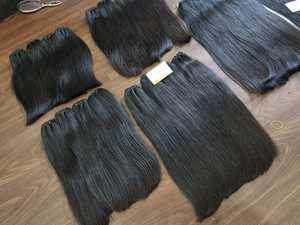 High Quality Russian Virgin Human Hair 1-3 Years Old Unprocessed Customized Color Dyed Bleaching Injection Tape Weft Machine - Product Image 6