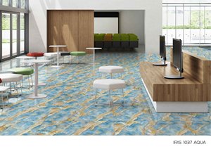 Calacata หรูหราเงางามมากสีเทา600x1200มม. กระเบื้องปูพื้นลายหินอ่อน - Product Image 5
