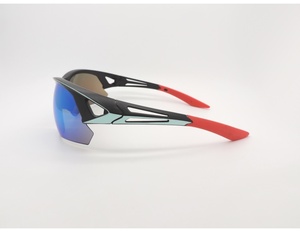 Lunettes de soleil de sport élégantes en deux pièces à monture semi-sans monture avec protection UV et verres non polarisés pour lunettes de sport - Product Image 2
