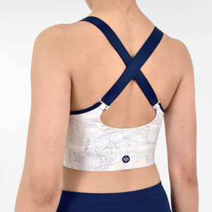 Sujetador Deportivo con Estampado Activo y Cuello Halter para Mujer, Forro de Spandex Transpirable, Tallas XS-XL - Product Image 2