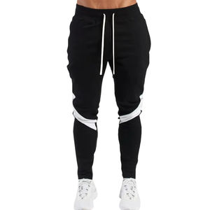 Automne pantalons de survêtement rayé Patchwork Gym Fitness course pantalons d'entraînement hommes pantalons décontractés Joggers hommes vêtements pantalons pour hommes - Product Image 2