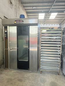 L32M Vietnam Nouvel État Produit Chaud 2025 Boulangerie 380V Garantie 1 an Moteur FOUR ROTATIF 32 plateaux - Product Image 3