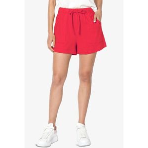 Shorts de sport confortables pour la randonnée, décontractés, d'été, pour filles, athlétiques, en molleton français personnalisé, 100% coton, pour femmes - Product Image 2