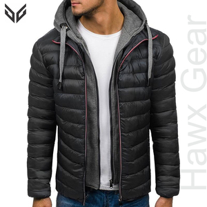 Veste matelassée pour hommes la plus vendue pour l'hiver Tissu en toile confortable Style High Street pour une utilisation en extérieur - Product Image 2