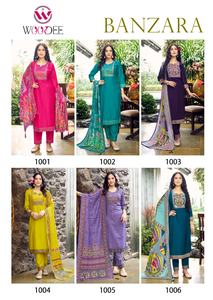 Exclusivo Viscosa Hilo Vaticano Trabajo Kurti Pant Y Dupatta Catálogo Completo disponible a tarifa mayorista a tarifa Mayorista - Product Image 6