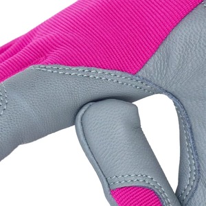 Usine En Gros En Cuir Synthétique Anti-silp Anti-Vibration Écran Tactile Mécanicien Gants De Travail De Sécurité - Product Image 3