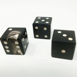 Handcrafted Buffalo Horn <b>Dice</b> Natural Luxury Board <b>Game</b> <b>Dice</b> - Product Image 1