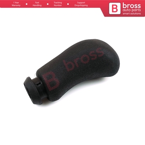 BSP542 5 Speed Gear Shift Stick Knob Black Chrome For Clio MK3 Scenic Kangoo Megane Laguna MK2 Sandero Logan <b>Duster</b> Dokker 82000 - Product Image 4