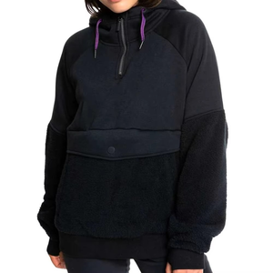 เสื้อฮู้ดซิปเต็มตัวแบบกำหนดเอง ดีไซน์ลายเส้น กันลม กันหิมะ อุ่นสบายสำหรับฤดูหนาว ไซส์พลัส ตกแต่งด้วยการเย็บหลากสี เสื้อฮู้ดสำหรับเล่นสกีสำหรับผู้ชาย - Product Image 4