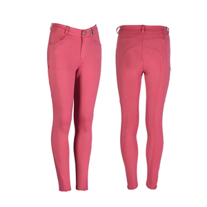 Pantalones de equitación para mujer de alta calidad, parche para la rodilla, ropa ecuestre, fabricación personalizada, pantalones a granel al por mayor - Product Image 5