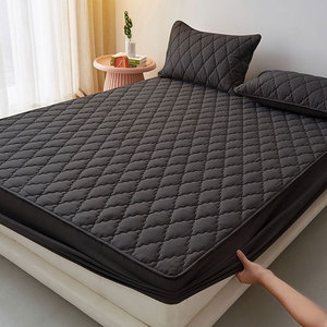Protector de Colchón de Punto Impermeable y Suave, Cubre Colchón Ajustable, Transpirable, Reutilizable y Duradero, 300 Hilos, para Adultos, Uso en el Hogar y Hoteles - Product Image 1