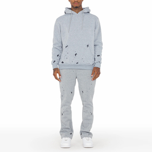 Survêtements évasés pour hommes fabriqués en usine, meilleur prix, qualité supérieure, nouveau style, manches longues, coupe classique, 100 % coton, séchage rapide, respirant - Product Image 1