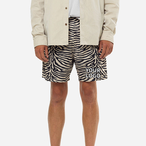 Shorts en maille unie à impression numérique personnalisée pour hommes, décontractés, streetwear, respirants, écologiques, pour le basketball, l'été et le sport - Product Image 3