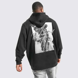 Sudadera con Capucha de Invierno para Hombre, de Poliéster/Algodón, Lisa, Ecológica, de Alta Calidad, Felpa Francesa, Personalizable, Antiarrugas, de Secado Rápido - Product Image 5