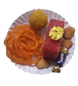 Fabricant d'assiettes en papier jetables 23cm rayures jaunes vaisselle ronde jetable naturelle écologique compostable - Product Image 5