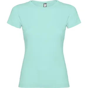 T-Shirt Personalizzata con Collo a Girocollo Stile Giamaica per Merchandising Promozionale - Product Image 2