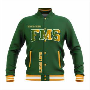 Chaqueta Universitaria Personalizada Sublimada para Hombre, Reversible, para Equipos Deportivos de Invierno, Uniformes Escolares, Ropa de Calle de Moda, Letra Frontal - Product Image 1