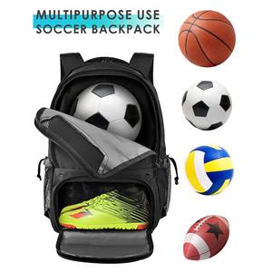 Custom Team Soccer Bags Sports Mens <b>Basketball</b> Backpack With Ball Compartment - Product Image 6