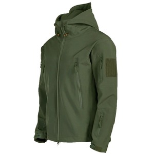 High Quality Men's Soft Shell Jackets Windproof <b>Waterproof</b> Tactical Bomber <b>Coats</b> with Hood New Trending <b>Winter</b> High Street Style - Product Image 1