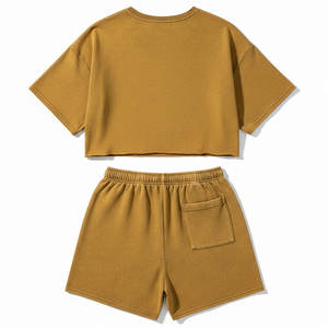 Conjunto Deportivo Casual Esencial para Hombre, Ligero, 100% Algodón, Camiseta para Correr, Pantalones Cortos Deportivos Flexibles y Transpirables de Alto Rendimiento - Product Image 2