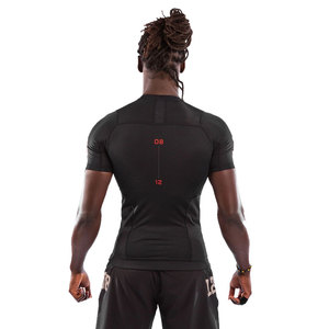 Sublimación personalizada MMA BJJ No Gi Set Manga larga Impresión HD Protector de erupción y pantalones cortos Uniforme Jiu Jitsu Kimono de Jiu Jitsu - Product Image 6