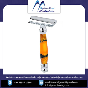 มีดโกนใบมีดโลหะขอบคู่ปรับได้ปลอดภัยจากผู้ผลิตอินเดีย - Product Image 2