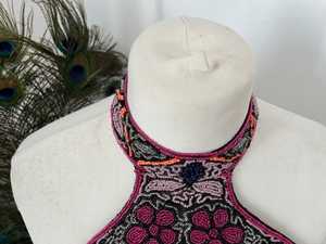 Haut en maille perlée pour robes de soirée, ajoutant une touche luxueuse à votre tenue formelle, accentuant votre look élégant, robe de soirée - Product Image 2