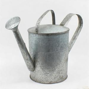 Regadera Galvanizada Artesanal con Motivo Floral Ideal para Plantas de Balcón y Decoración de Estilo Rural - Product Image 5