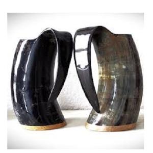 Taza de cerveza para beber con cuerno al mejor precio, taza de cuerno para beber vikingo auténtico, regalos de cumpleaños y padrinos de boda, acabado perfecto de la India - Product Image 4