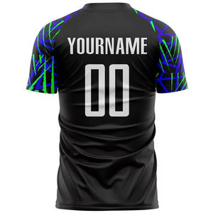 Vente directe d'usine Maillots de football Fabriqués dans les meilleurs matériaux Nouveau design dernier cri Fabricant OEM Prix de gros Maillot de football - Product Image 2