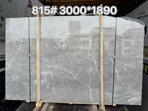 Dalle de marbre gris calcite poli et affûté sur mesure, pierre naturelle, pour murs et sols de maisons modernes - Product Image 4