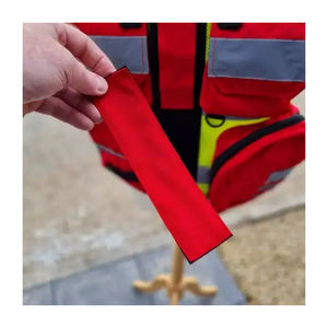 เสื้อกั๊กเซฟตี้โลโก้ที่กําหนดเองระบายอากาศได้ - Product Image 6