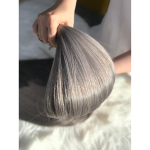 Vente de Gros Paquets Trame Osseuse Droite Grand Stock Cheveux Vierges de Haute Qualité 100% Remy Cheveux Transparents pour Dentelle 20 pouces - Product Image 2