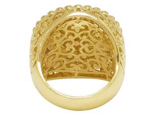 Venta caliente Iced Out Custom Hip Hop Ring 925 Sterling Silver VVS Moissanite Diamond para hombres - Product Image 4