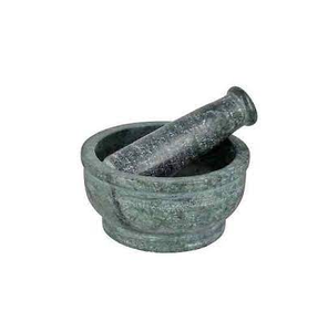 Pierre de mortier et de pilon en marbre et personnalisée de différentes couleurs et de forme noire et ronde et produit Offre Spéciale - Product Image 4