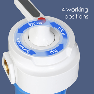 Facile alloggiamento <span class=keywords><strong>acqua</strong></span> Pre <span class=keywords><strong>filtro</strong></span> per la casa RV sistemi di <span class=keywords><strong>filtro</strong></span> per l'<span class=keywords><strong>acqua</strong></span> esterna testa doccia contenitore cartuccia PP filata 10 pollici <span class=keywords><strong>contatore</strong></span> - Product Image 4