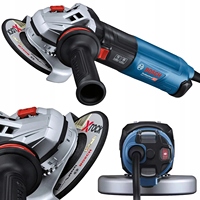 Meuleuse d'angle sans fil GWS 17-125 S, alimentée par batterie, moteur à balais 1700W, disque de coupe en acier inoxydable, 11500 tr/min, haute performance