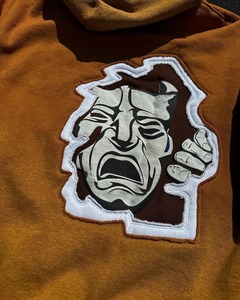 Y2k dessin animé motif Patch broderie mode homme Hoodi décontracté Harajuku Hip Hop à manches longues manteaux lâche sweat à capuche - Product Image 4