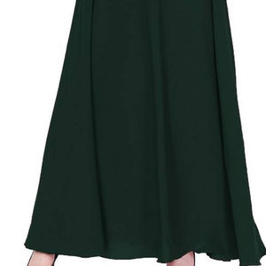 2023 nouveau style islamique extensible Hijab plaqué Abaya sport hijab vert teint porter femmes surdimensionné corps couverture musulman abaya - Product Image 6