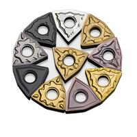 Meilleur prix 2026 OEM Plaquette de fraisage en carbure pur pour CNC avec revêtement en nitrure de titane et d'aluminium Dureté 90-95 HRC