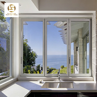 Ventanas de Vidrio Templado de Estilo Personalizado NFRC AS2047 Certificadas para Ventanas de Parques Industriales, Ventanas Plegables de Aluminio