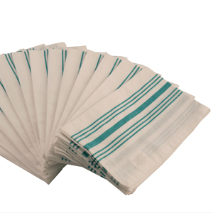 Serviette bistro 100% coton à séchage rapide durable vert olive tissé pour un usage domestique - Product Image 1