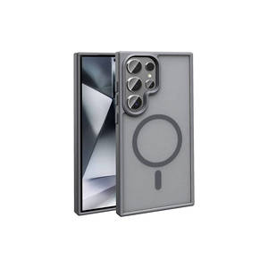 Coque de protection mate compatible MagSafe Netzy pour Samsung Galaxy S23 Ultra Premium Safa Sio - Product Image 1
