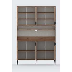 Cuisine Moderne Harmony Maxi 8 Kapakl Wood Kahve Kesi avec structure en contreplaqué - Product Image 6