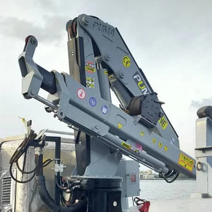 Grue de pont hydraulique 3T de haute qualité pour navires marins meilleure flèche d'articulation haute capacité nouvelle pompe de levage roulement de pont pliant - Product Image 1