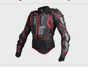เสื้อเกราะมอเตอร์ไซค์เย็บคุณภาพวัสดุชั้นนําที่มีสีสันบริการ OEM เสื้อเกราะมอเตอร์ไซค์ออกแบบยอดนิยมกลางแจ้ง - Product Image 4