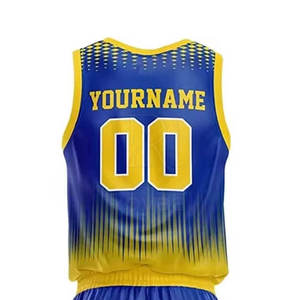 Uniforme de basket-ball léger et confortable, faible MOQ, prix bas, taille personnalisée, uniforme de basket-ball en vente - Product Image 4