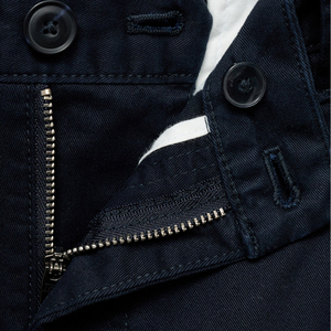 Pantalones informales de algodón de corte regular para hombre, alta calidad, personalizables, azul marino oscuro, rectos, cómodos, ligeros, diseño plano - Product Image 4