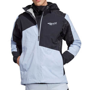 Venta directa de fábrica Chaqueta de lluvia de invierno informal para hombre Cuello con capucha de estilo callejero con etiqueta privada - Product Image 2