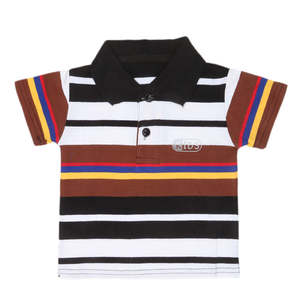 Boys Half Sleeves <b>Polo</b> T-<b>Shirts</b> <b>Pack</b> Of <b>3</b> - Product Image 2